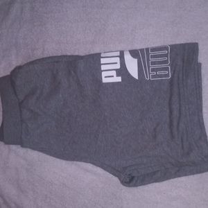 Puma Gray Shorts (Size S)